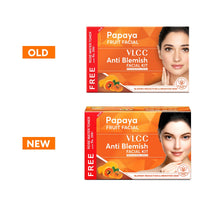 VLCC Papaya Fruit Facial Kit With Free Rose Water Toner