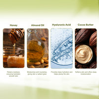 VLCC Almond & Honey Serum Body Lotion Combo 600 ml