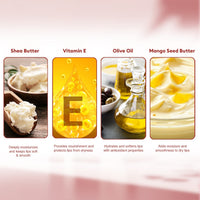 VLCC Lovable Lips Hydrating Lip Balm with Shea Butter & Vitamin E - Buy One Get One 9 gm