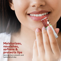 VLCC Lovable Lips Hydrating Lip Balm with Shea Butter & Vitamin E - Buy One Get One 9 gm