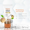VLCC Bright Glow Scrub with Vitamin C Serum - Walnut & Oat Milk 150 gm