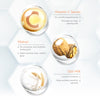 VLCC Bright Glow Scrub with Vitamin C Serum - Walnut & Oat Milk 150 gm