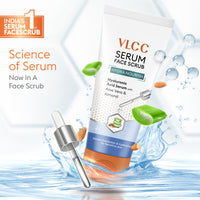 VLCC Hydra Nourish Scrub with Hyaluronic Acid Serum  - Aloe Vera & Almond