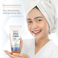 VLCC Hydra Nourish Scrub with Hyaluronic Acid Serum  - Aloe Vera & Almond
