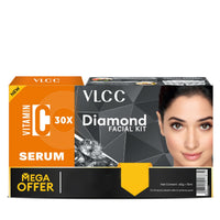 VLCC Diamond Facial Kit  with Free Vitamin C Serum