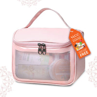VLCC Golden Glow Gift Hamper | 7 Skincare Essentials with Cosmetic Bag