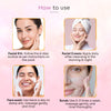 VLCC Golden Glow Gift Hamper | 7 Skincare Essentials with Cosmetic Bag