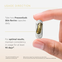 VLCC Clinic Proceuticals Skin Revive for Intense Hydration, Elasticity, and Youthful Skin | 50N Capsules
