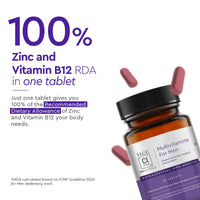 VLCC Clinic Proceuticals Multivitamins for Men | 50 Tablets