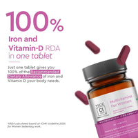 VLCC Clinic Proceuticals Multivitamins for Women | 50 Tablets