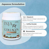 Inja Wellness Fit Collagen Coffee Flavour 250 gm