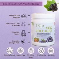 Inja Wellness Veg Collagen Blackcurrant Flavour 150 gm
