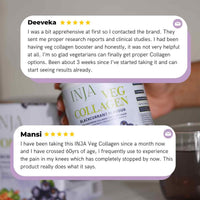 Inja Wellness Veg Collagen Blackcurrant Flavour 150 gm