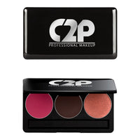 C2P Pro Basic Trio 2 ( Blusher Contour Highlighter)