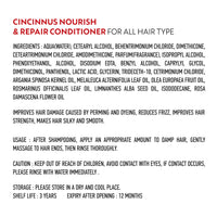 CINCINNUS Essential Oil Scented Nourish And Repair Conditioner For All Hair Type - 4