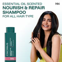 CINCINNUS Essential Oil scented nourise & repair shampoo for all hair type 100ml - 8