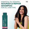 CINCINNUS Essential Oil scented nourise & repair shampoo for all hair type 100ml - 8