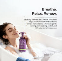 CINCINNUS Green Algae Extract Scent Fresh Bubble Bath