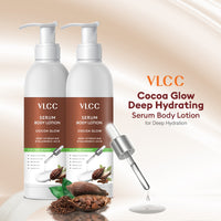 VLCC Cocoa Glow Deep Hydrating Serum Body Lotion with Hyaluronic Acid 600 gm