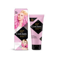 Cosglam Semi Permanent Hair Color for Women & Men, (120g, #11 Soft Pink) Enriched with Conditioner, Glossy Finish, No Ammonia, No Peroxide & Non Oxidative