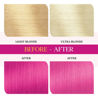 Cosglam Semi Permanent Hair Color for Women & Men, (120g, #12 Hot Pink) Enriched with Conditioner, Glossy Finish, No Ammonia, No Peroxide & Non Oxidative