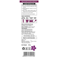 Cosglam Semi Permanent Hair Color for Women & Men, (120g, #22 French Plum) Enriched with Conditioner, Glossy Finish, No Ammonia, No Peroxide & Non Oxidative