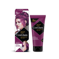 Cosglam Semi Permanent Hair Color for Women & Men, (120g, #22 French Plum) Enriched with Conditioner, Glossy Finish, No Ammonia, No Peroxide & Non Oxidative