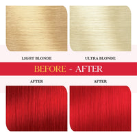 Cosglam Semi Permanent Hair Color for Women & Men, (120g, #23 Valentine Red) Enriched with Conditioner, Glossy Finish, No Ammonia, No Peroxide & Non Oxidative