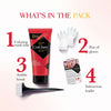 Cosglam Semi Permanent Hair Color for Women & Men, (120g, #23 Valentine Red) Enriched with Conditioner, Glossy Finish, No Ammonia, No Peroxide & Non Oxidative