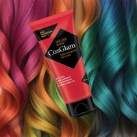 Cosglam Semi Permanent Hair Color for Women & Men, (120g, #23 Valentine Red) Enriched with Conditioner, Glossy Finish, No Ammonia, No Peroxide & Non Oxidative