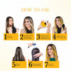 Cosglam Semi Permanent Hair Color for Women & Men, (120g, #32 Sushine Yellow) Enriched with Conditioner, Glossy Finish, No Ammonia, No Peroxide & Non Oxidative