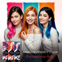 Cosglam Semi Permanent Hair Color for Women & Men, (120g, #33 Vibrant Orange) Enriched with Conditioner, Glossy Finish, No Ammonia, No Peroxide & Non Oxidative