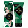 Cosglam Semi Permanent Hair Color for Women & Men, (120g, #41 Crazy Green) Enriched with Conditioner, Glossy Finish, No Ammonia, No Peroxide & Non Oxidative