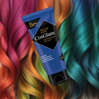 Cosglam Semi Permanent Hair Color for Women & Men, (120g, #51 Wonder Blue) Enriched with Conditioner, Glossy Finish, No Ammonia, No Peroxide & Non Oxidative