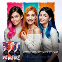 Cosglam Semi Permanent Hair Color for Women & Men, (120g, #51 Wonder Blue) Enriched with Conditioner, Glossy Finish, No Ammonia, No Peroxide & Non Oxidative