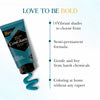 Cosglam Semi Permanent Hair Color for Women & Men, (120g, #52 Peacock Blue) Enriched with Conditioner, Glossy Finish, No Ammonia, No Peroxide & Non Oxidative