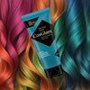 Cosglam Semi Permanent Hair Color for Women & Men, (120g, #53 Electric Teal) Enriched with Conditioner, Glossy Finish, No Ammonia, No Peroxide & Non Oxidative