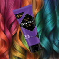 Cosglam Semi Permanent Hair Color for Women & Men, (120g, #62 Midnight Violet) Enriched with Conditioner, Glossy Finish, No Ammonia, No Peroxide & Non Oxidative