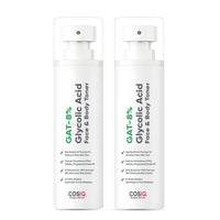 CosIQ GAT-8% Glycolic Acid Face & Body Toner With Glycerine, Cucumber Extract, For Glowing & Even Skin Tone, Women & Men - 8