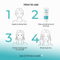 COSTAK Gluta Hydration Face Scrub 100GM