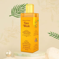 JSTOR Cleanse & Protect Face Wash With Sandalwood & Turmeric 100 ml