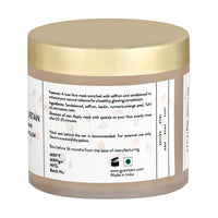 GUAM Skincare Kesar Ubtan Golden Glow Face Mask 200 gm