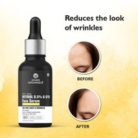 Khadi Organique Anti Aging Retinol 0.5% | Q10 Face Serum 30 ml