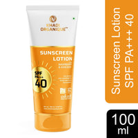 Khadi Organique Sunscreen Lotion With Raspberry & Avocado SPF PA+++ 40 100 ml