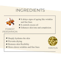 Mystique Earth Night Revival Cream Forest Persimmon And Mahua Butter 50 gm
