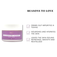 Iris Cosmetics Rejuvenating Lavender Clay Mask 50 gm