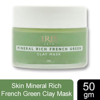 Iris Cosmetics Mineral Rich French Green Clay Mask 50 gm