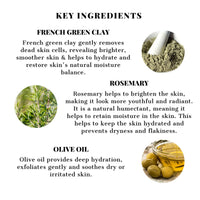 Iris Cosmetics Mineral Rich French Green Clay Mask 50 gm