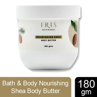 Iris Cosmetics Bath & Body Nourishing Shea Body Butter 180 gm