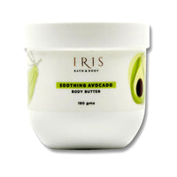 Iris Cosmetics Bath & Body Soothing Avocado Body Butter 180 gm